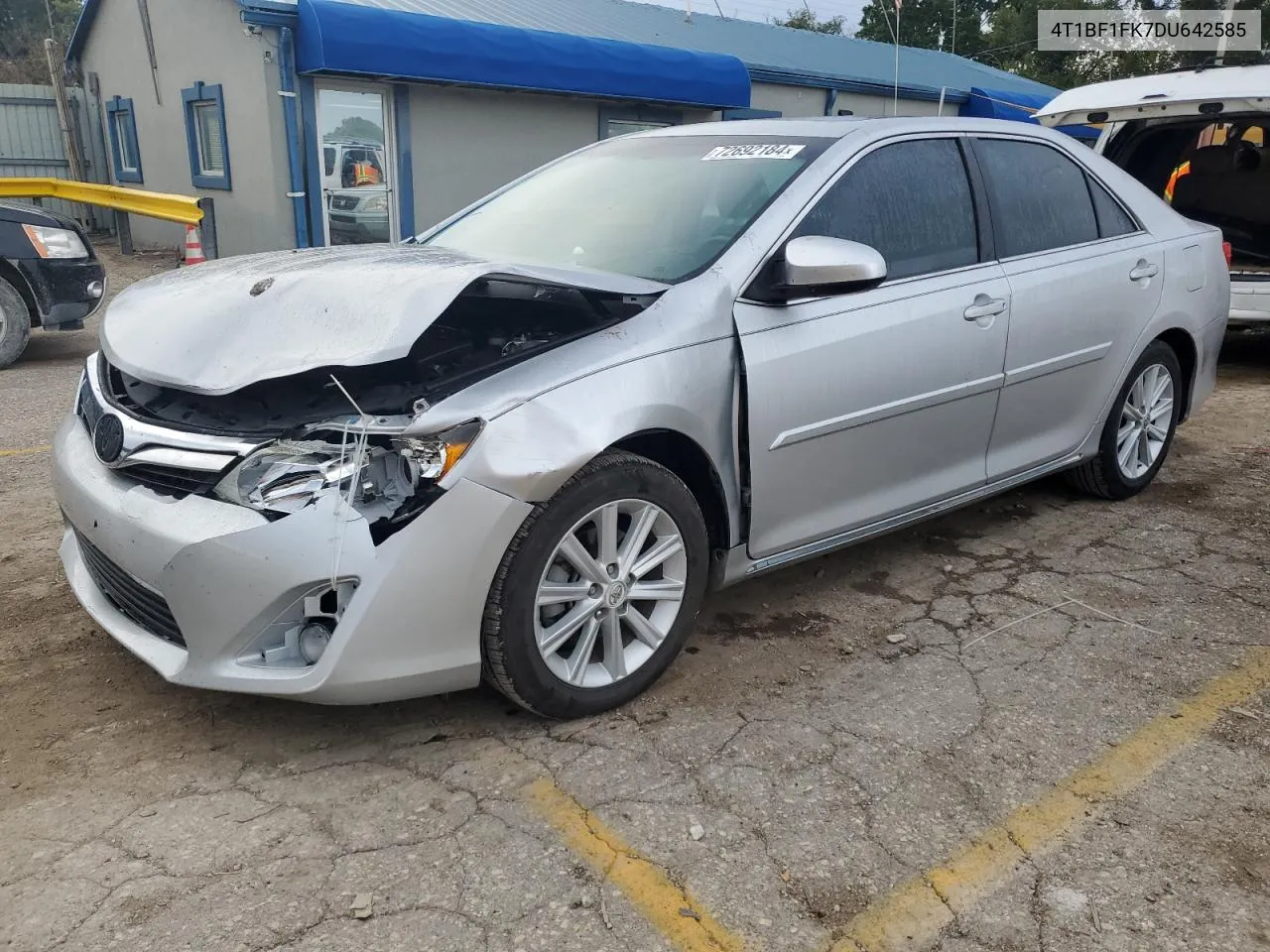 2013 Toyota Camry L VIN: 4T1BF1FK7DU642585 Lot: 72692184