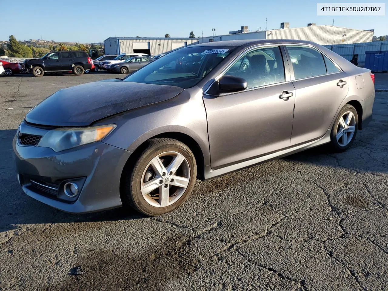 4T1BF1FK5DU287867 2013 Toyota Camry L