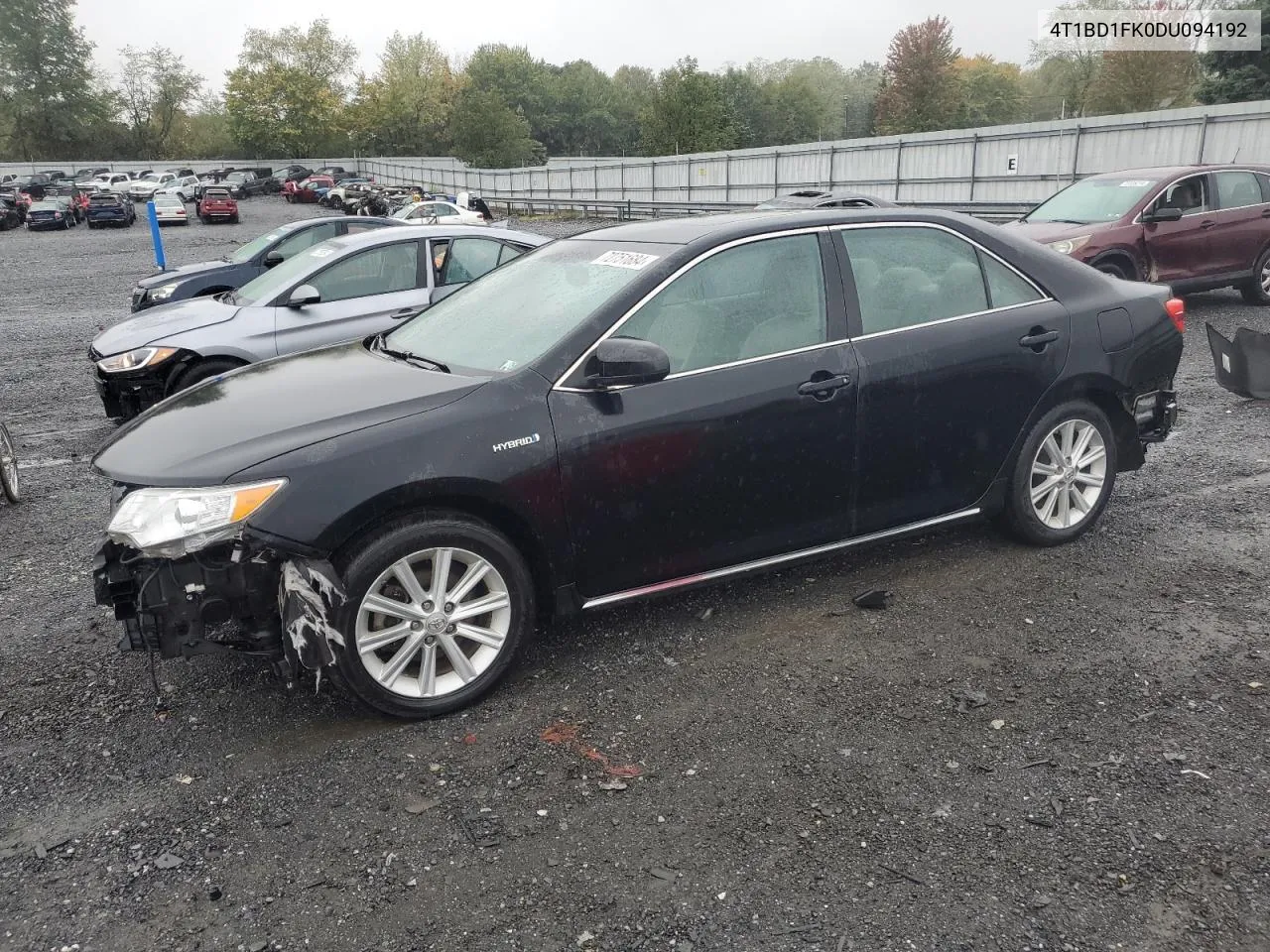 2013 Toyota Camry Hybrid VIN: 4T1BD1FK0DU094192 Lot: 72751684