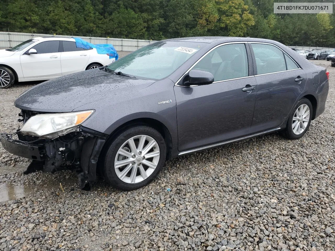 2013 Toyota Camry Hybrid VIN: 4T1BD1FK7DU071671 Lot: 72839494