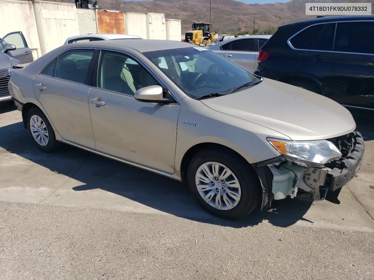 4T1BD1FK9DU078332 2013 Toyota Camry Hybrid