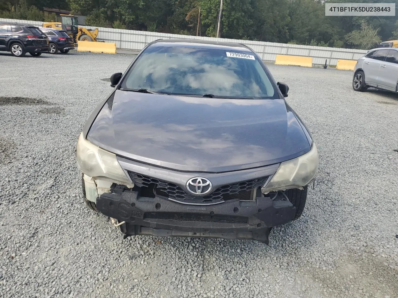 2013 Toyota Camry L VIN: 4T1BF1FK5DU238443 Lot: 72993004