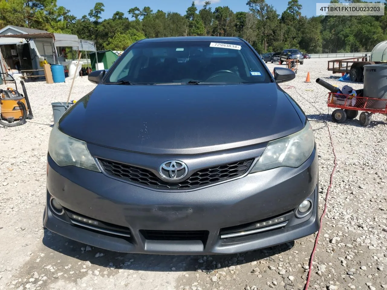 2013 Toyota Camry Se VIN: 4T1BK1FK1DU023203 Lot: 72993834