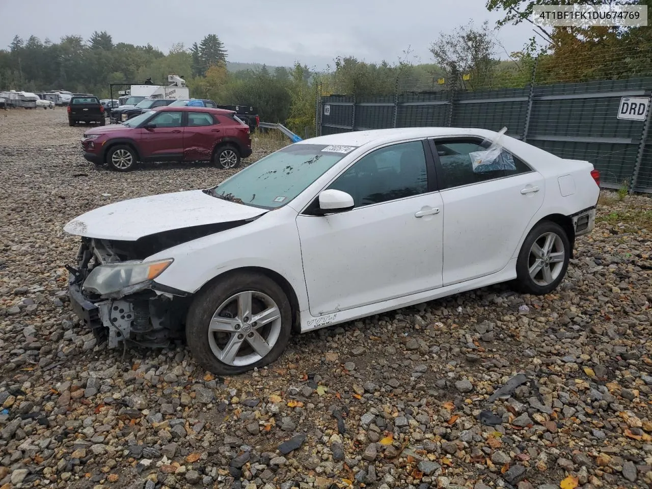 2013 Toyota Camry L VIN: 4T1BF1FK1DU674769 Lot: 73025774