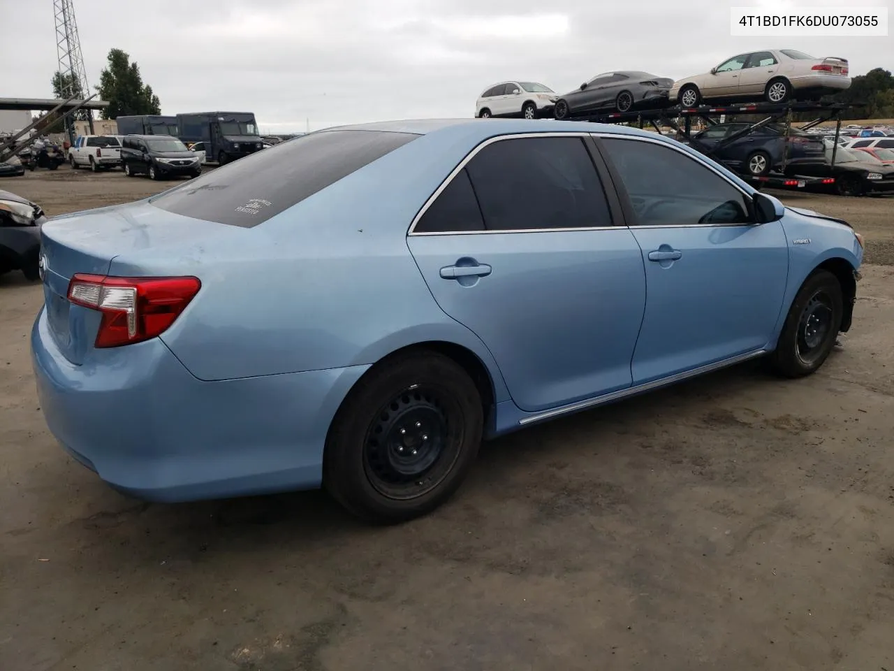 2013 Toyota Camry Hybrid VIN: 4T1BD1FK6DU073055 Lot: 73227574