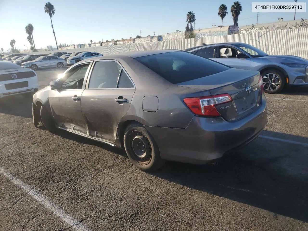 2013 Toyota Camry L VIN: 4T4BF1FK0DR329710 Lot: 73324484