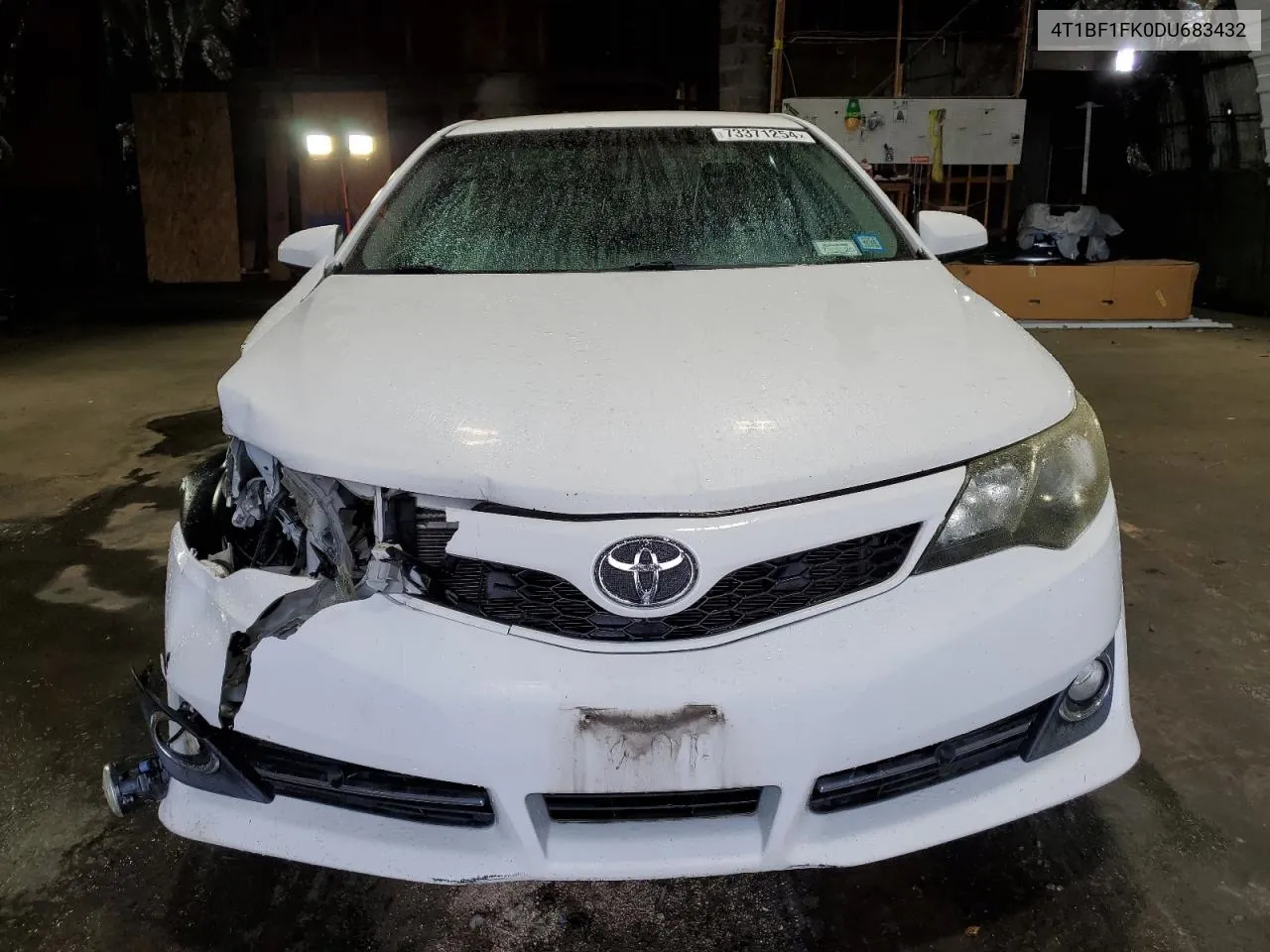 2013 Toyota Camry L VIN: 4T1BF1FK0DU683432 Lot: 73371254