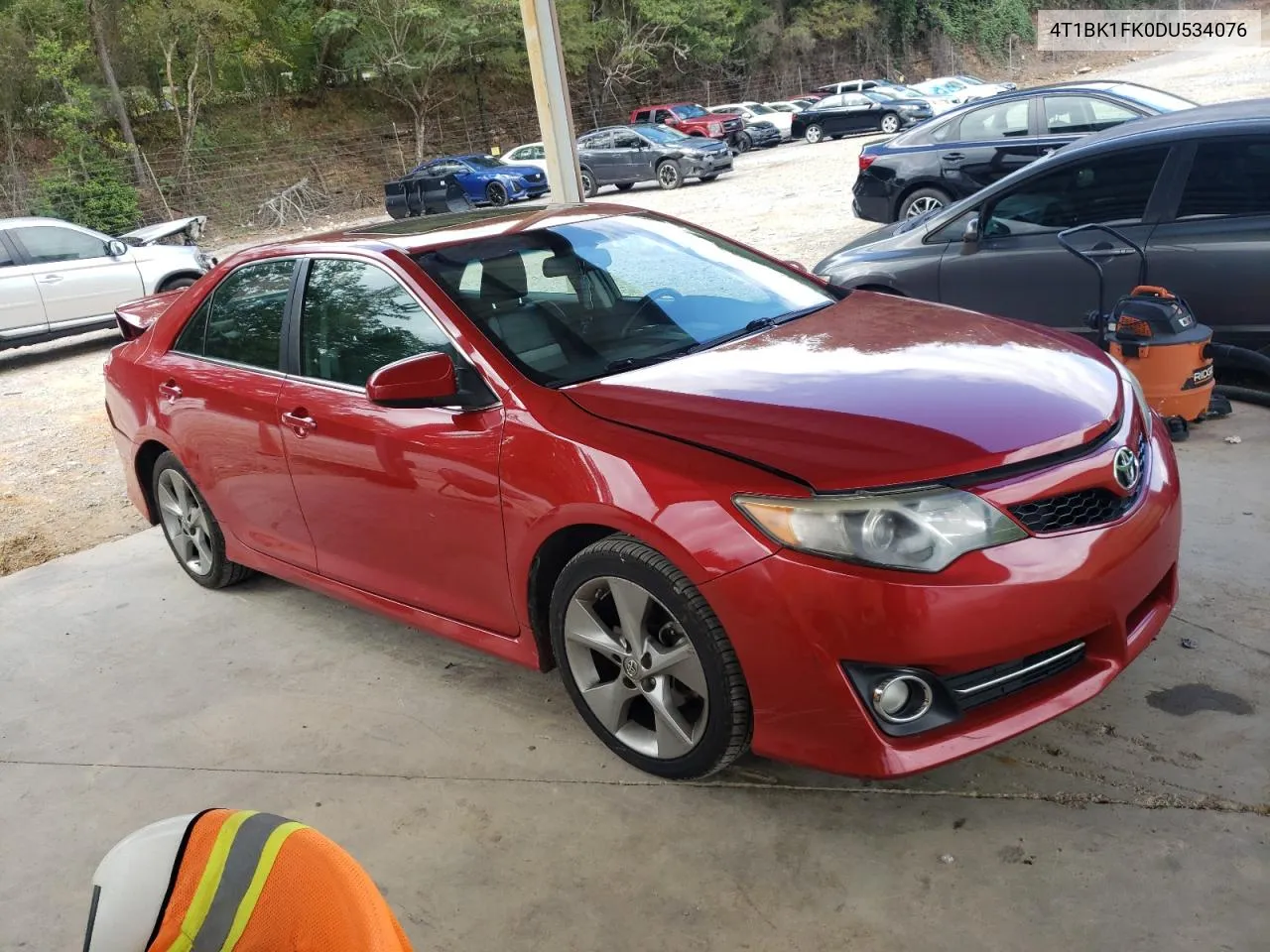 2013 Toyota Camry Se VIN: 4T1BK1FK0DU534076 Lot: 73394614