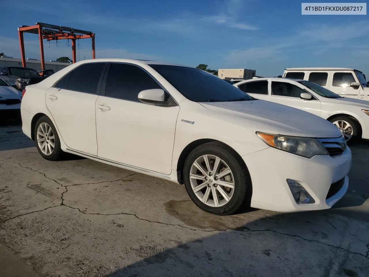 4T1BD1FKXDU087217 2013 Toyota Camry Hybrid