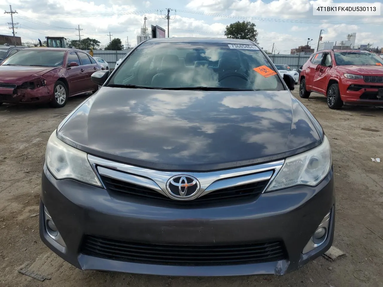 2013 Toyota Camry Se VIN: 4T1BK1FK4DU530113 Lot: 73685464