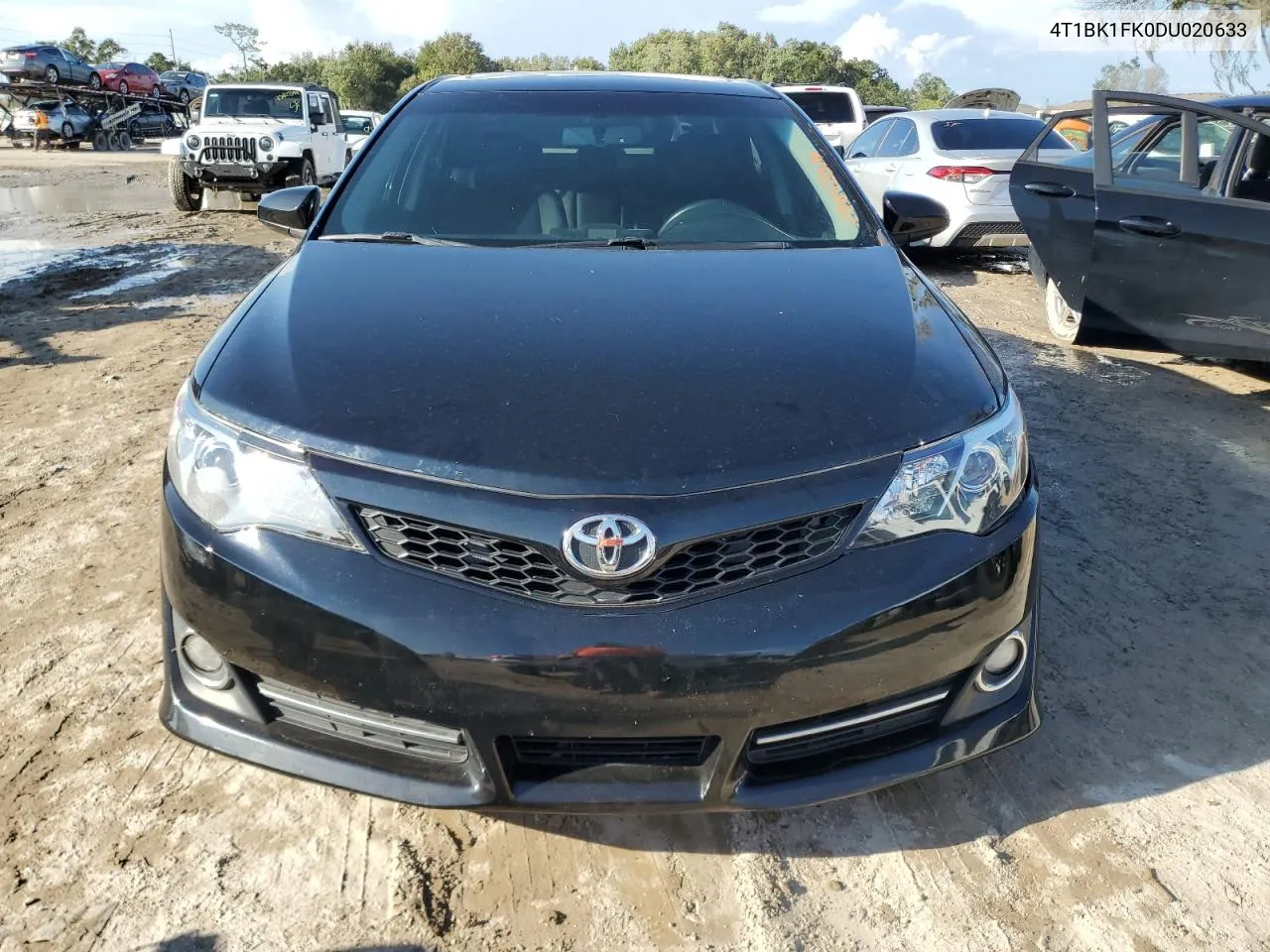 2013 Toyota Camry Se VIN: 4T1BK1FK0DU020633 Lot: 73843574