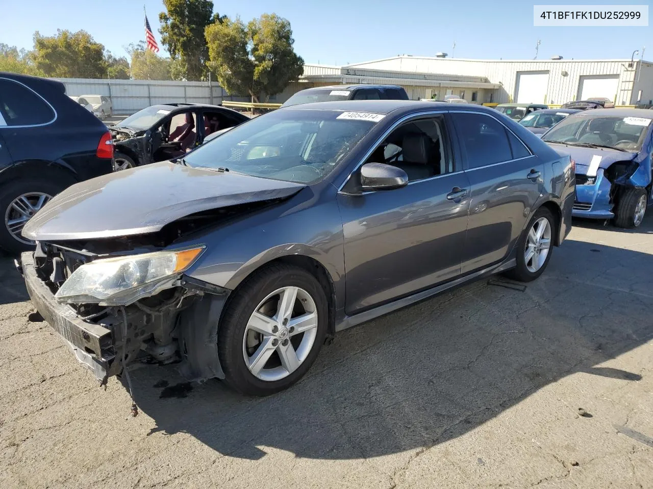 2013 Toyota Camry L VIN: 4T1BF1FK1DU252999 Lot: 74054914