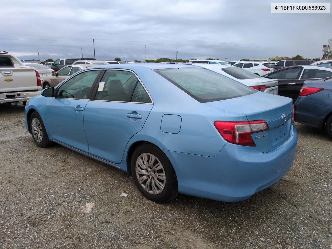 2013 Toyota Camry L VIN: 4T1BF1FK0DU688923 Lot: 74228034