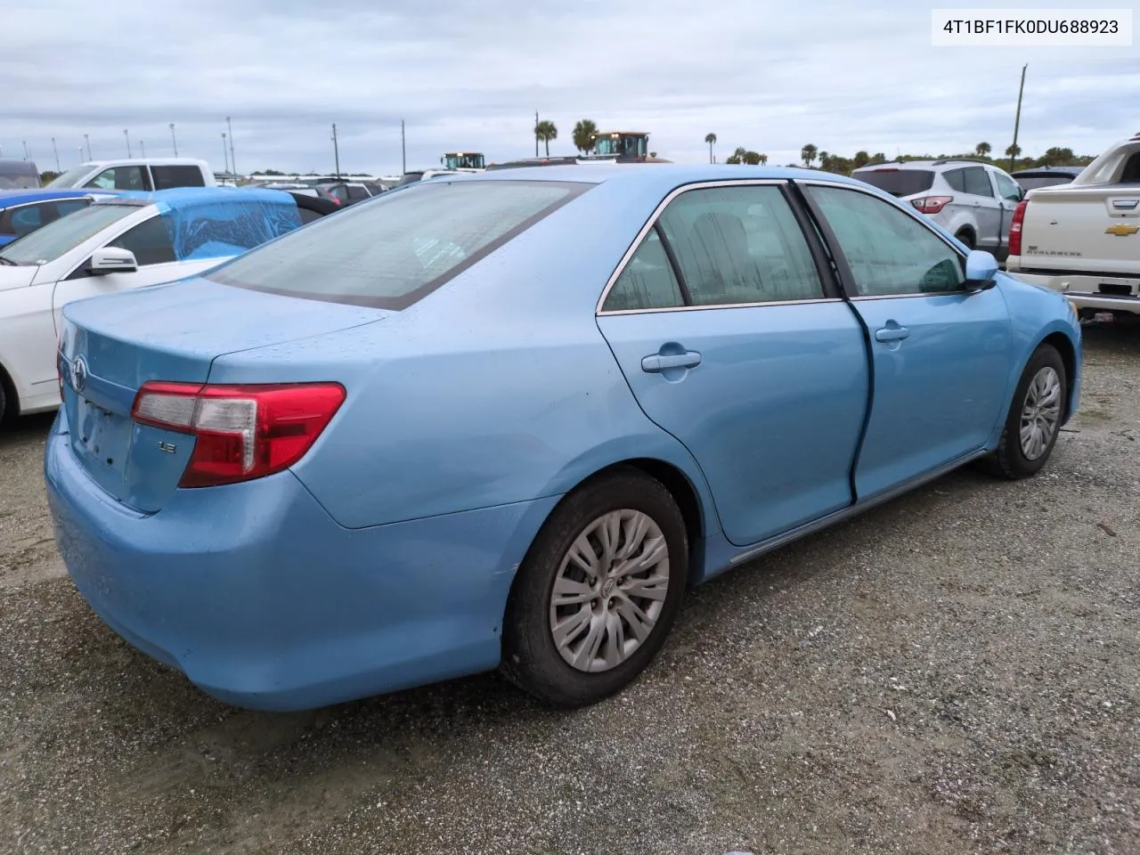 2013 Toyota Camry L VIN: 4T1BF1FK0DU688923 Lot: 74228034