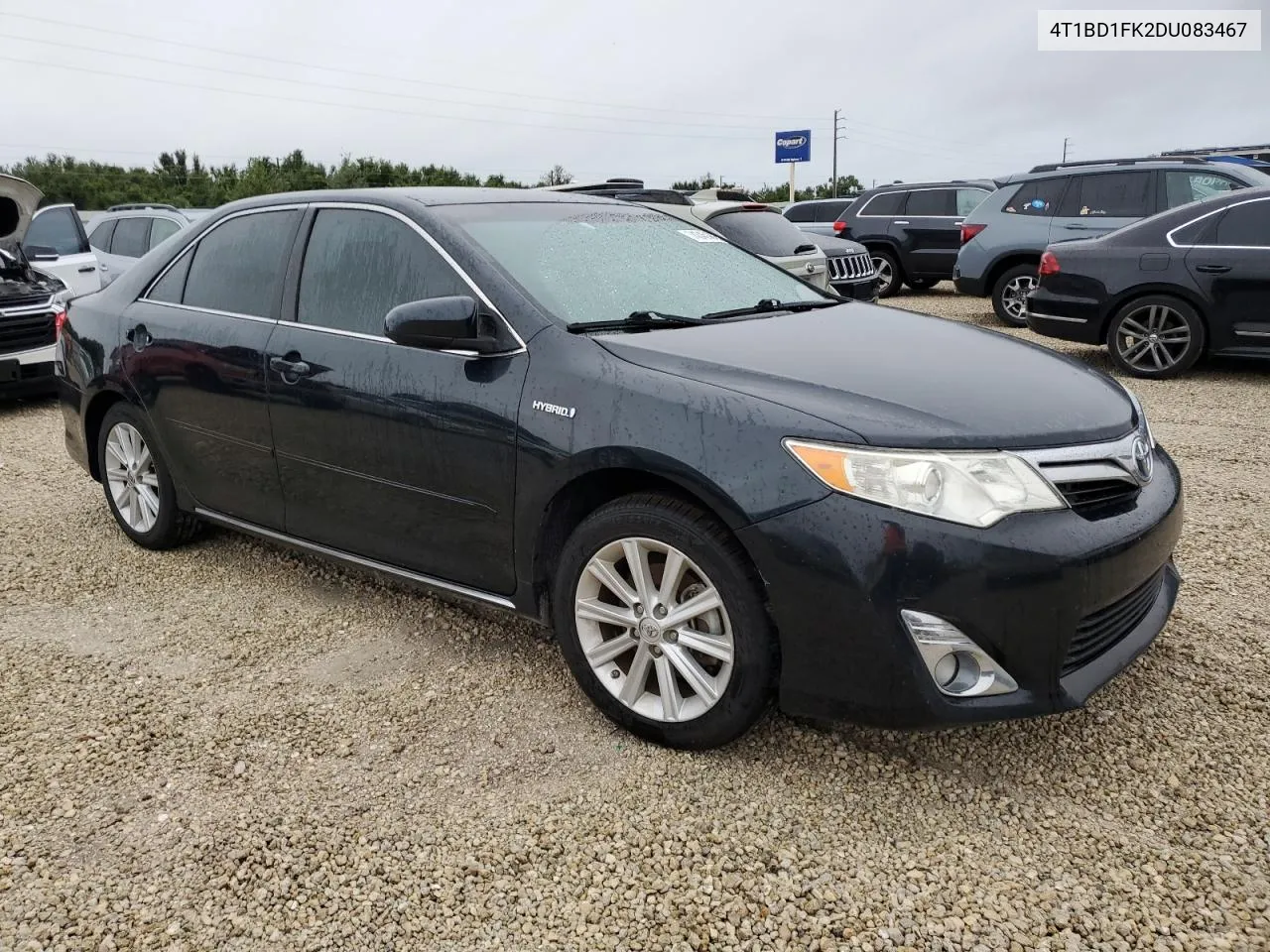 2013 Toyota Camry Hybrid VIN: 4T1BD1FK2DU083467 Lot: 74345184