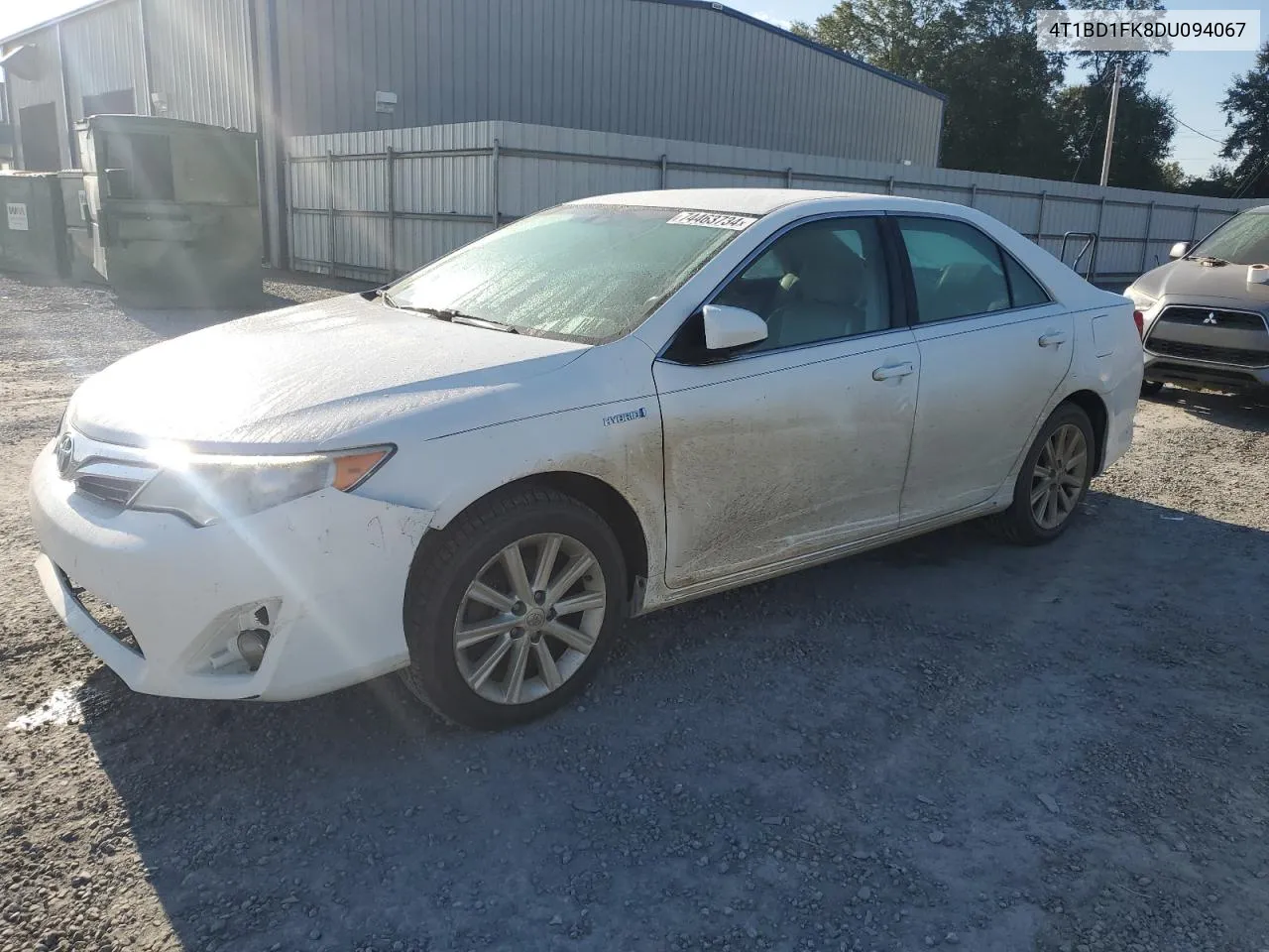 4T1BD1FK8DU094067 2013 Toyota Camry Hybrid