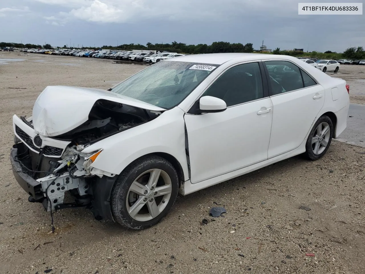 2013 Toyota Camry L VIN: 4T1BF1FK4DU683336 Lot: 74568314