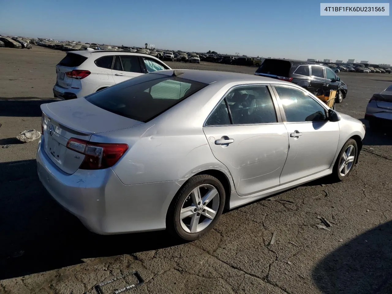 2013 Toyota Camry L VIN: 4T1BF1FK6DU231565 Lot: 74597744