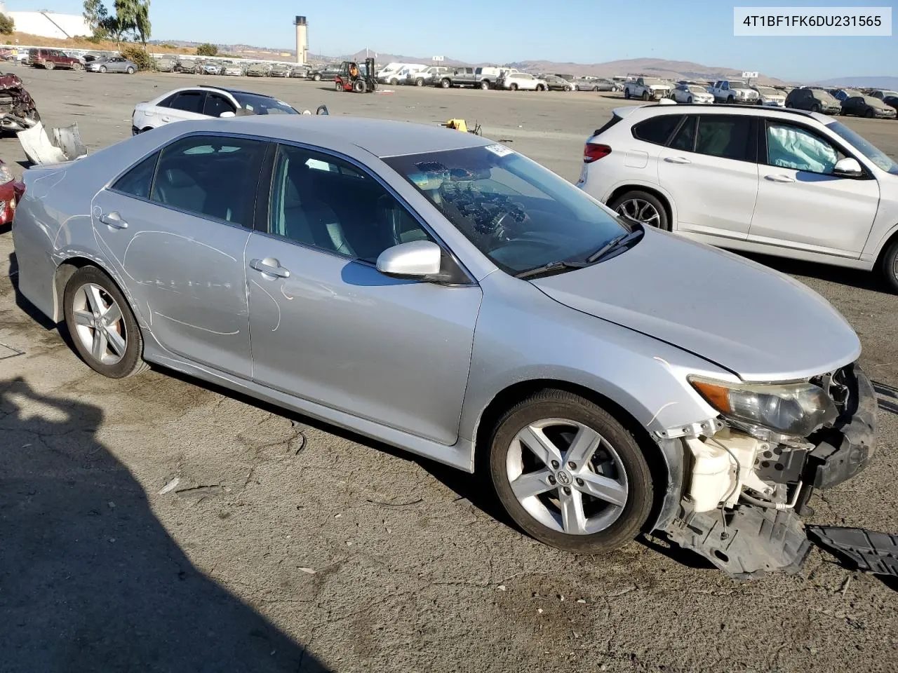 2013 Toyota Camry L VIN: 4T1BF1FK6DU231565 Lot: 74597744