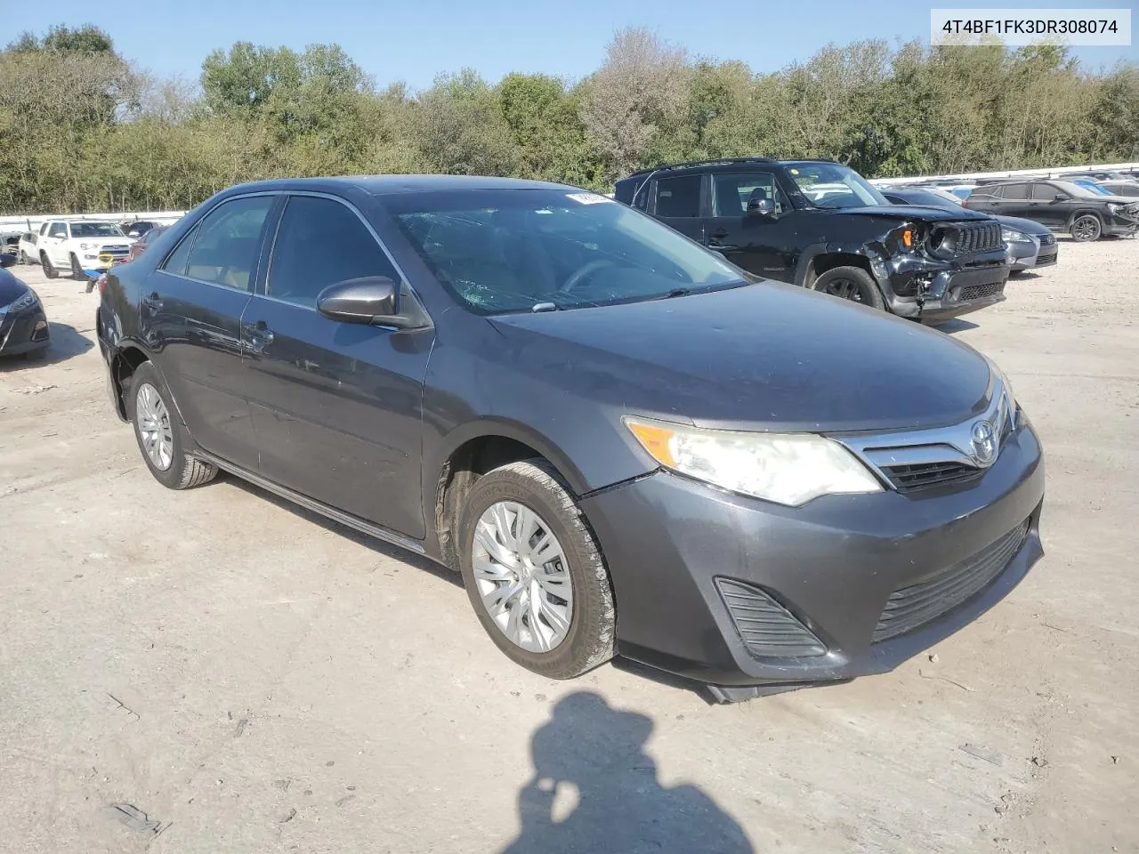 2013 Toyota Camry L VIN: 4T4BF1FK3DR308074 Lot: 74887254