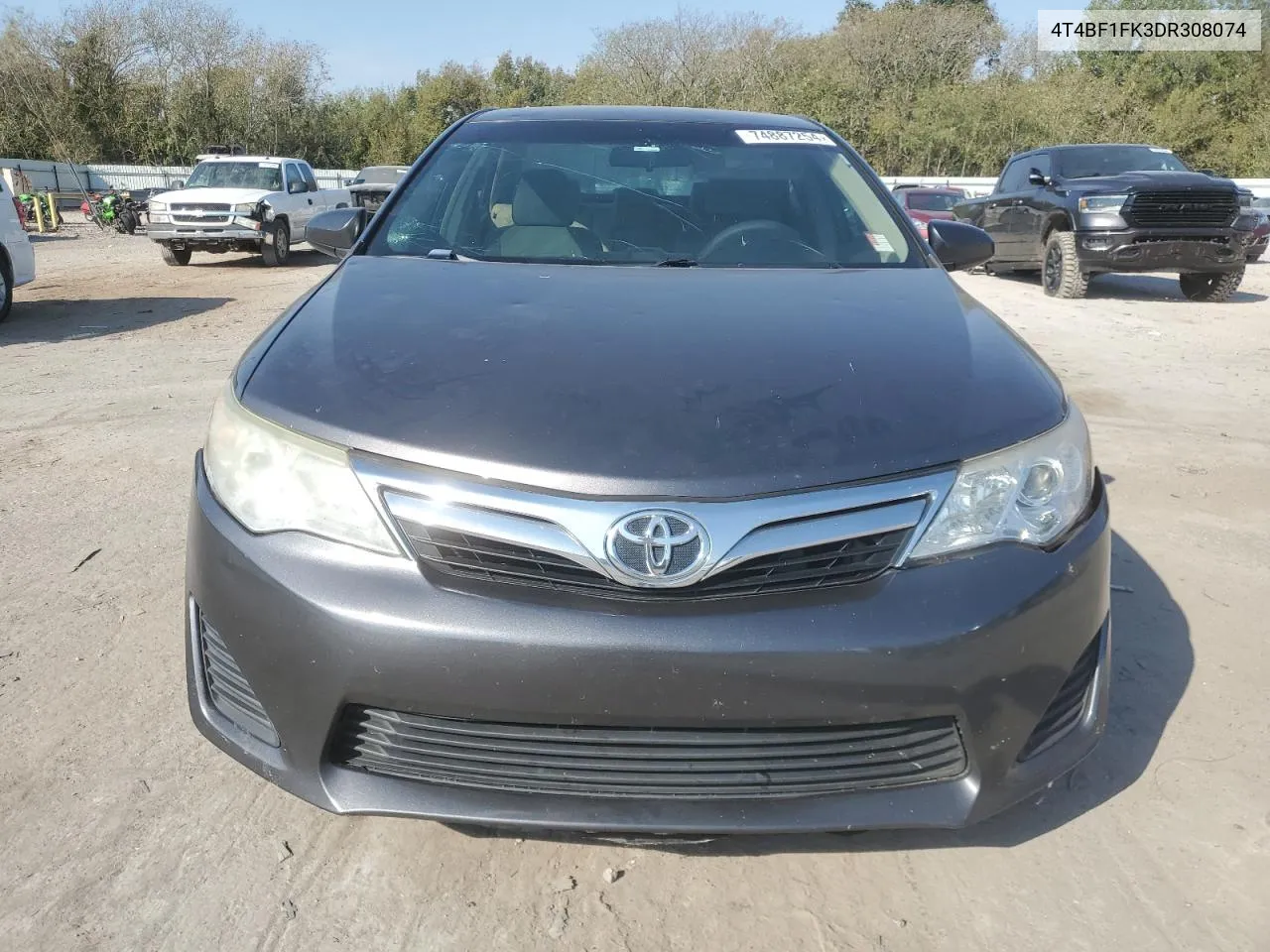 2013 Toyota Camry L VIN: 4T4BF1FK3DR308074 Lot: 74887254