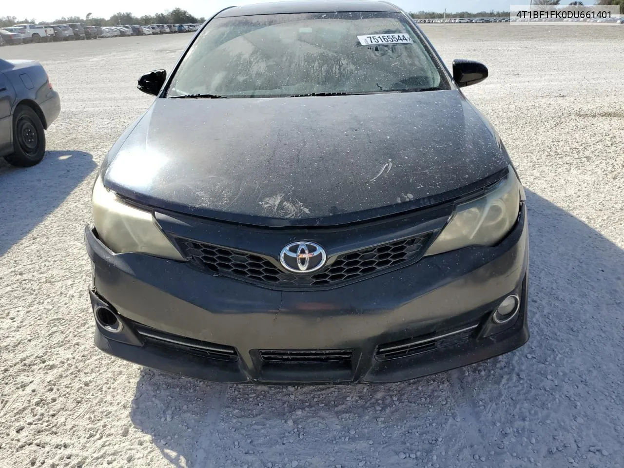 2013 Toyota Camry L VIN: 4T1BF1FK0DU661401 Lot: 75165544