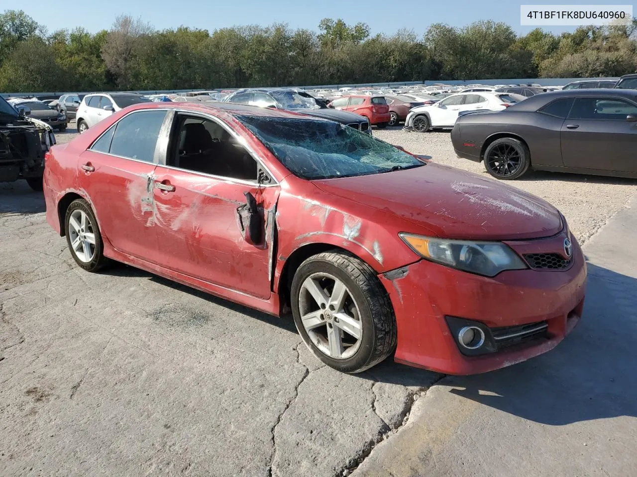 2013 Toyota Camry L VIN: 4T1BF1FK8DU640960 Lot: 75222214