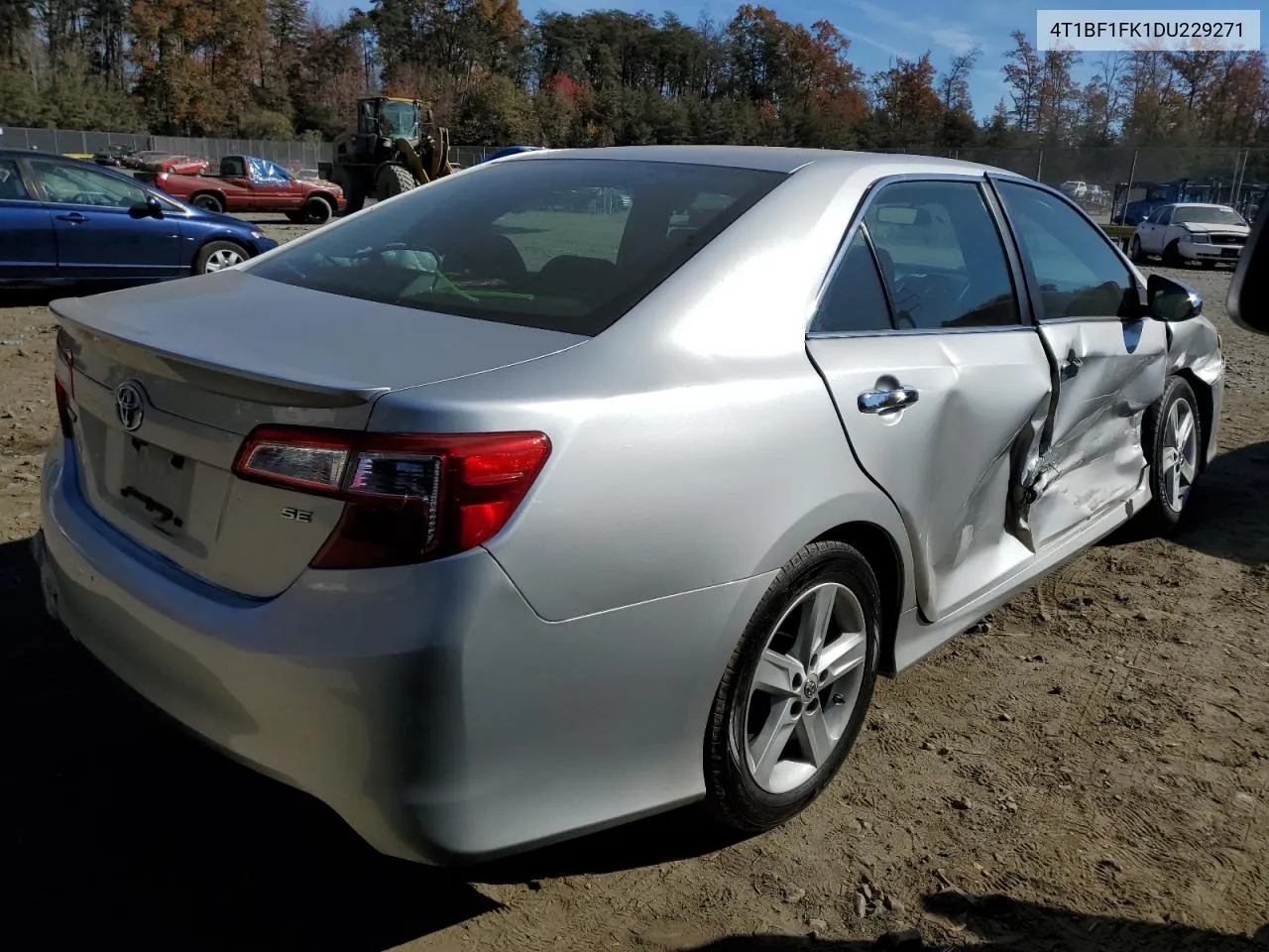 2013 Toyota Camry L VIN: 4T1BF1FK1DU229271 Lot: 75315943