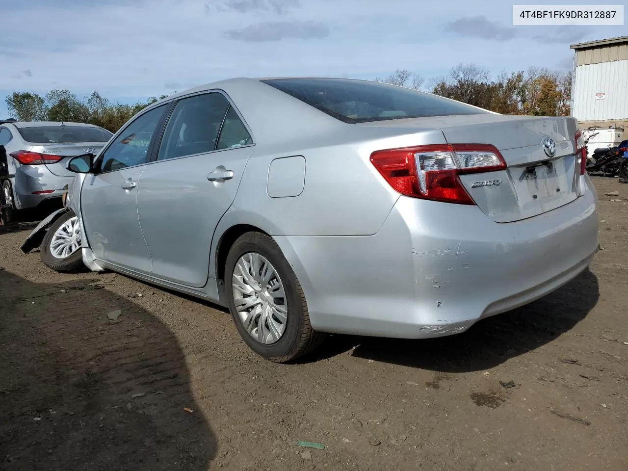 2013 Toyota Camry L VIN: 4T4BF1FK9DR312887 Lot: 75430284