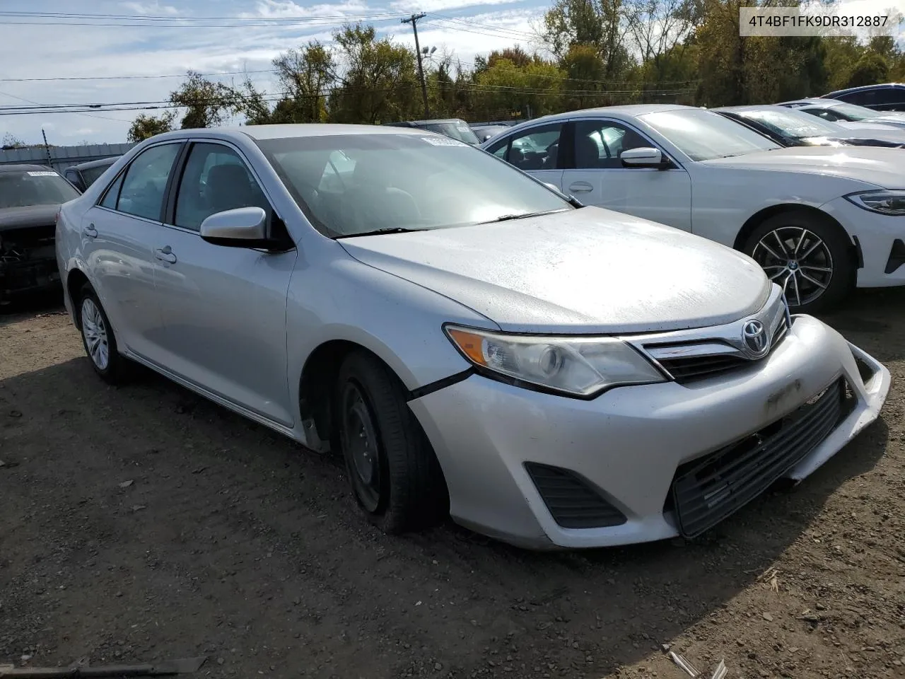 2013 Toyota Camry L VIN: 4T4BF1FK9DR312887 Lot: 75430284