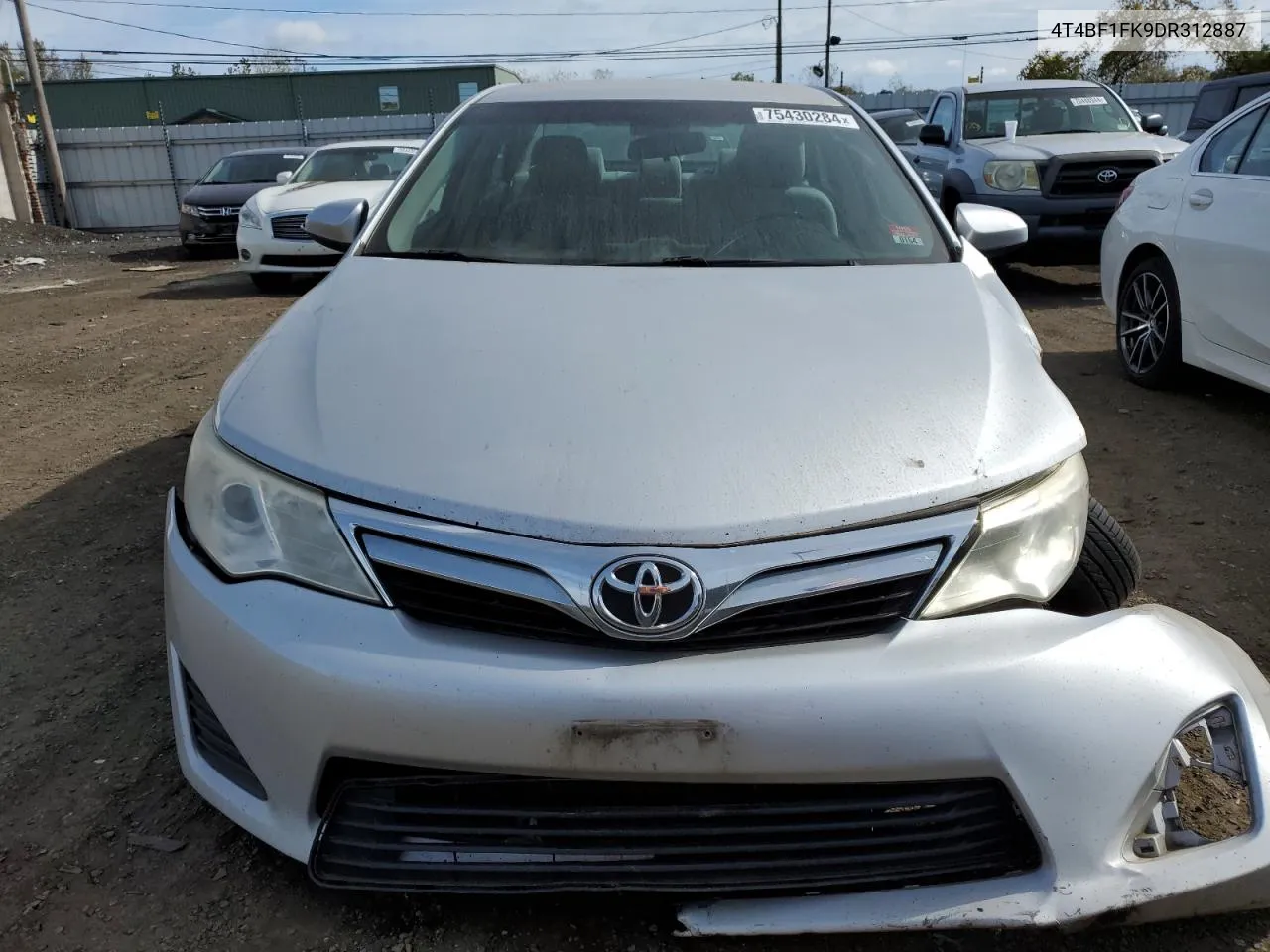 2013 Toyota Camry L VIN: 4T4BF1FK9DR312887 Lot: 75430284