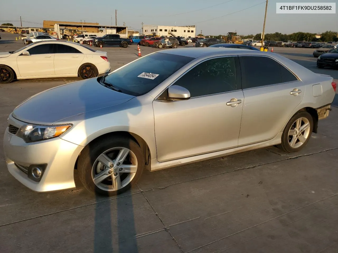 2013 Toyota Camry L VIN: 4T1BF1FK9DU258582 Lot: 75544094