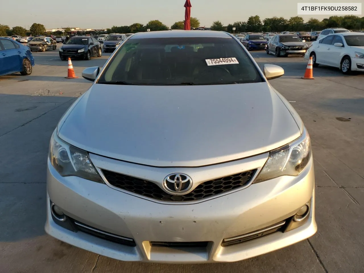 2013 Toyota Camry L VIN: 4T1BF1FK9DU258582 Lot: 75544094