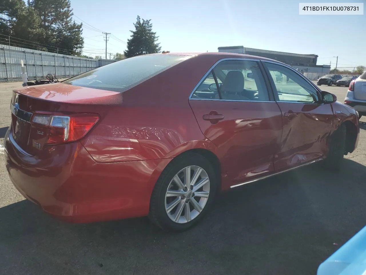 4T1BD1FK1DU078731 2013 Toyota Camry Hybrid