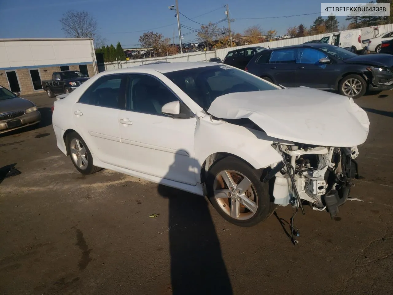 2013 Toyota Camry L VIN: 4T1BF1FKXDU643388 Lot: 75748414