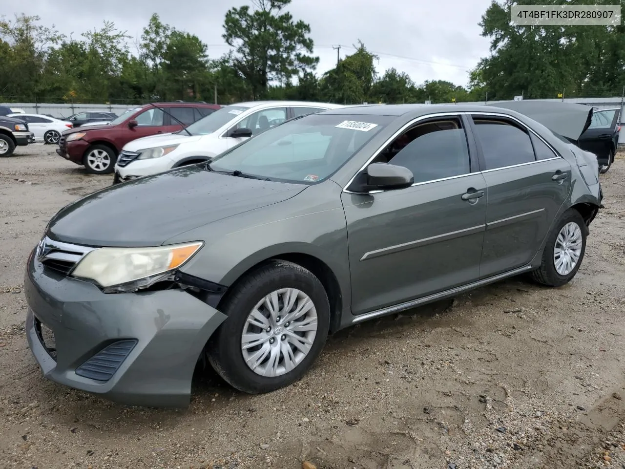 4T4BF1FK3DR280907 2013 Toyota Camry L