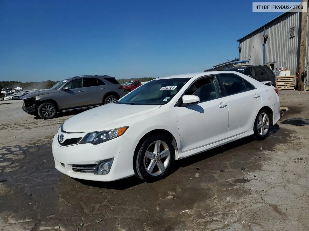 2013 Toyota Camry L VIN: 4T1BF1FK9DU242768 Lot: 75932704