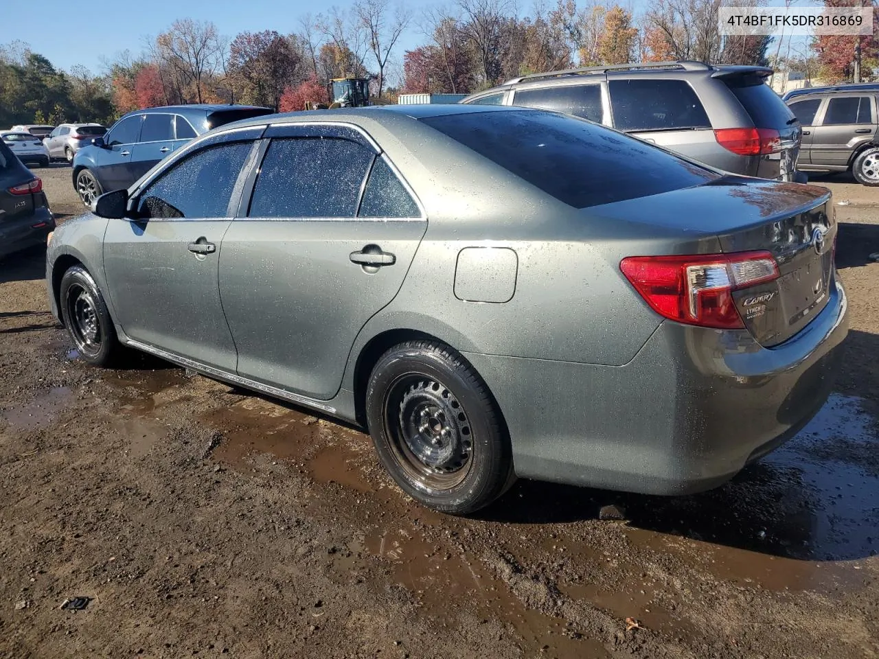 2013 Toyota Camry L VIN: 4T4BF1FK5DR316869 Lot: 76110594