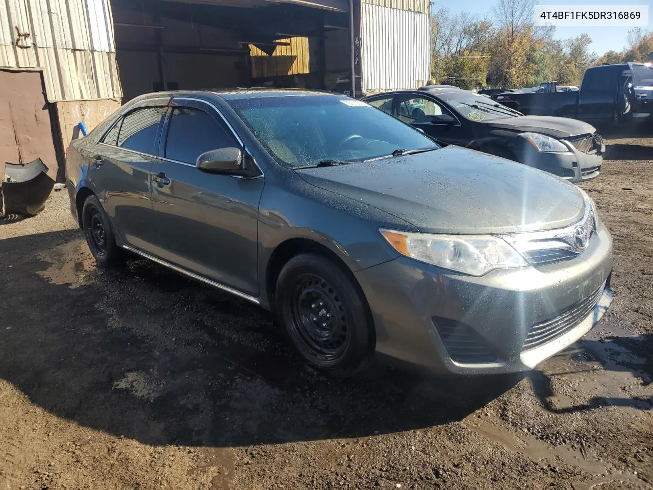 2013 Toyota Camry L VIN: 4T4BF1FK5DR316869 Lot: 76110594