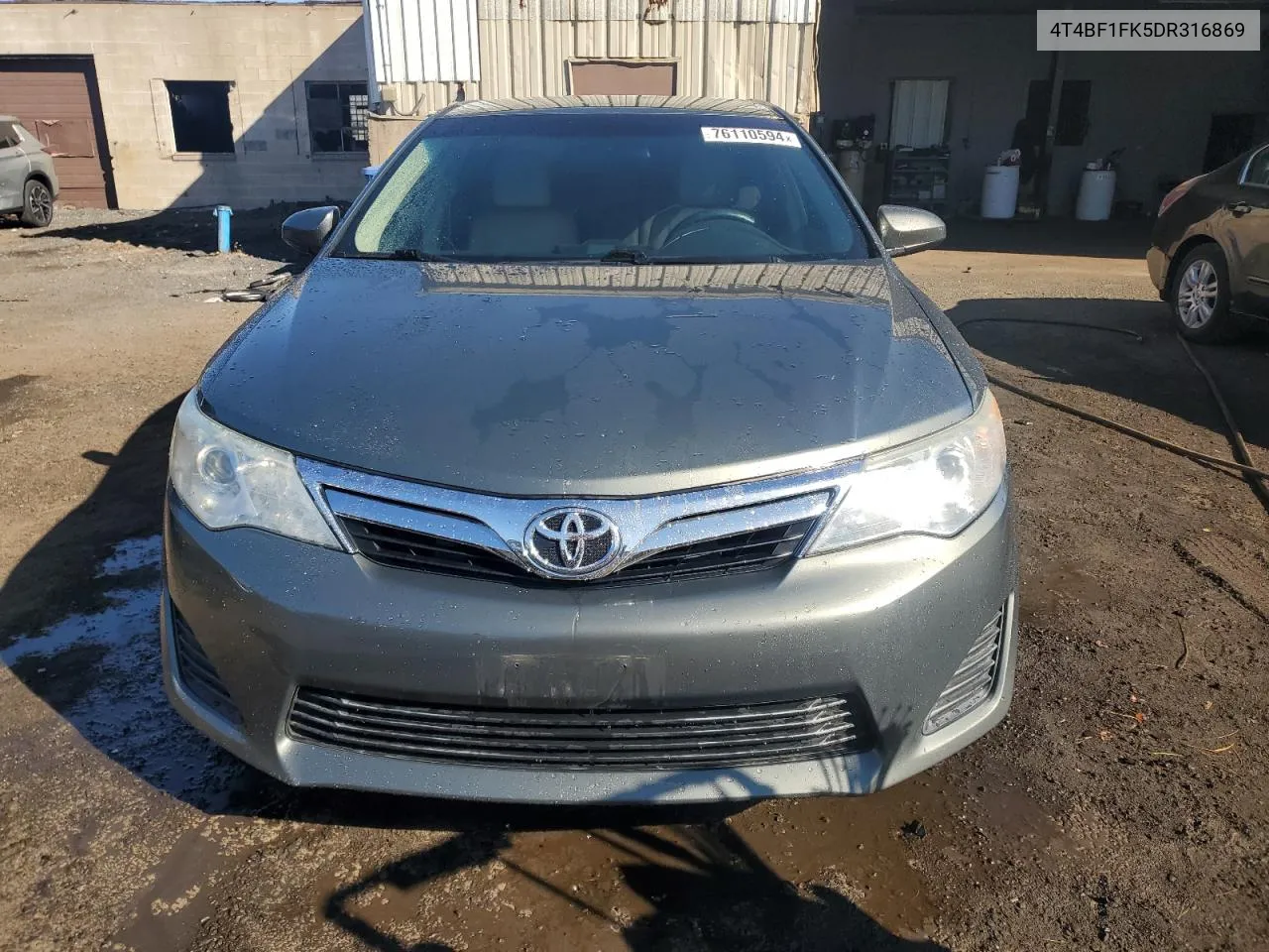 2013 Toyota Camry L VIN: 4T4BF1FK5DR316869 Lot: 76110594