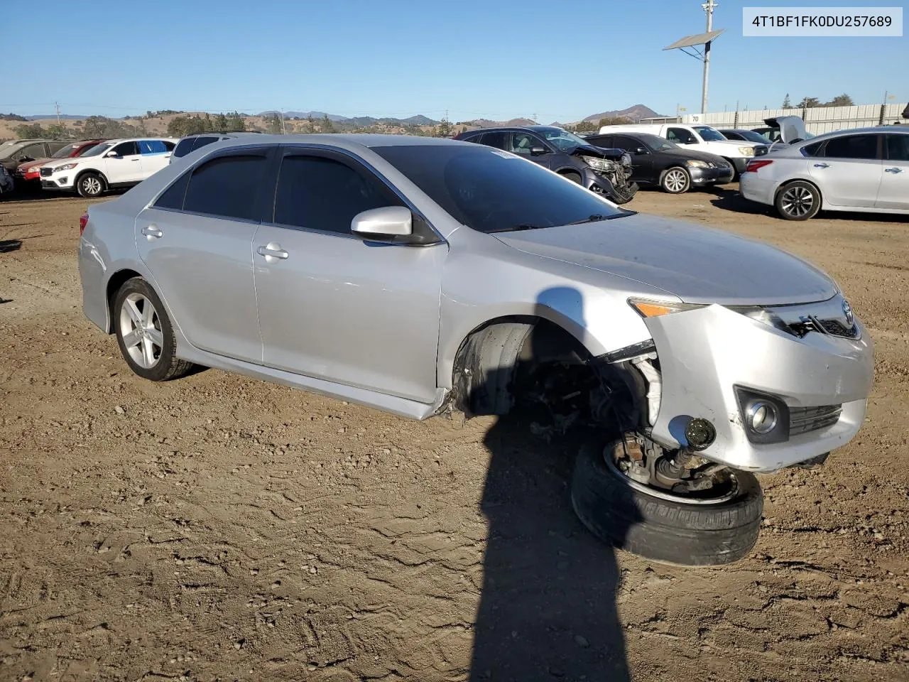 2013 Toyota Camry L VIN: 4T1BF1FK0DU257689 Lot: 76379964