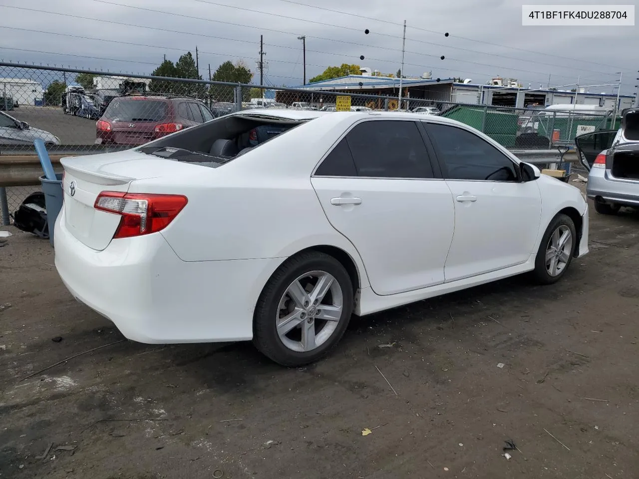 2013 Toyota Camry L VIN: 4T1BF1FK4DU288704 Lot: 76705204