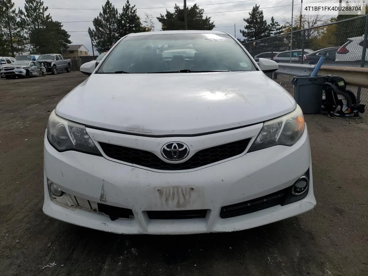 2013 Toyota Camry L VIN: 4T1BF1FK4DU288704 Lot: 76705204