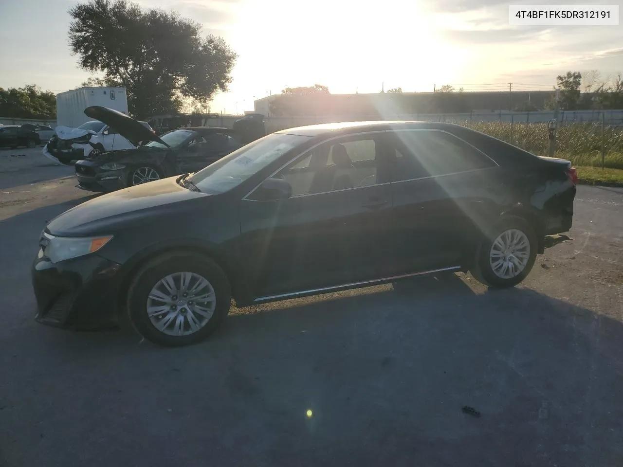 2013 Toyota Camry L VIN: 4T4BF1FK5DR312191 Lot: 76831694