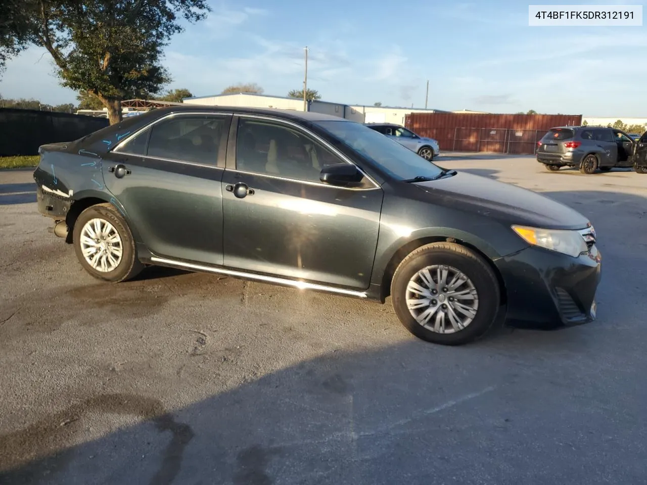 2013 Toyota Camry L VIN: 4T4BF1FK5DR312191 Lot: 76831694