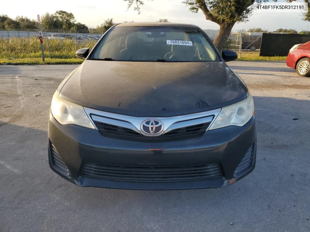 2013 Toyota Camry L VIN: 4T4BF1FK5DR312191 Lot: 76831694