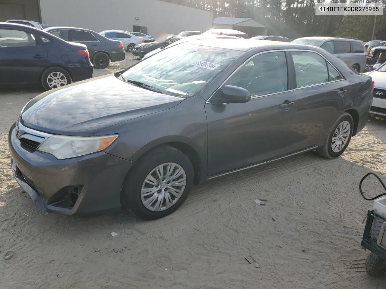 2013 Toyota Camry L VIN: 4T4BF1FK0DR275955 Lot: 76895794