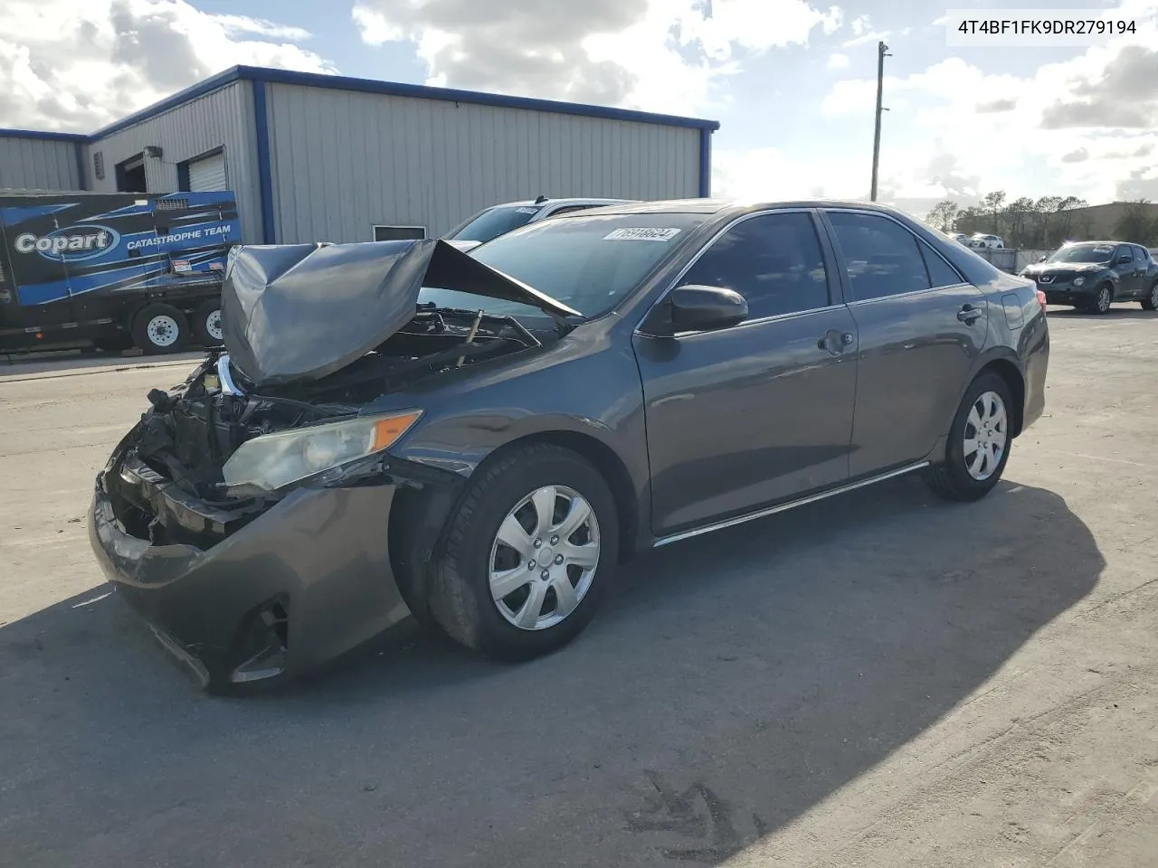 2013 Toyota Camry L VIN: 4T4BF1FK9DR279194 Lot: 76918624