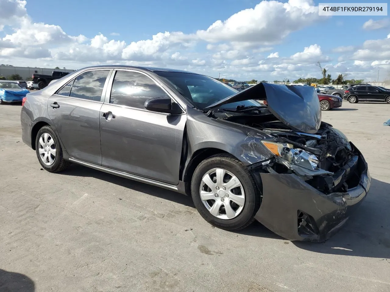 2013 Toyota Camry L VIN: 4T4BF1FK9DR279194 Lot: 76918624