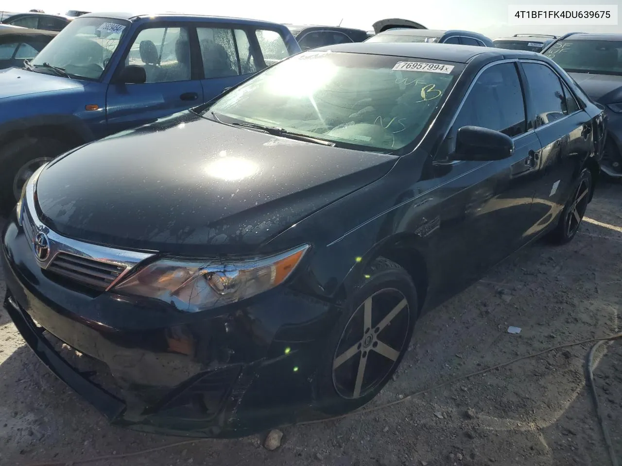 2013 Toyota Camry L VIN: 4T1BF1FK4DU639675 Lot: 76957994